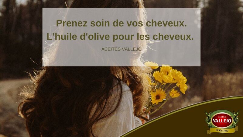 Prenez soin de vos cheveux. L'huile d'olive pour les cheveux