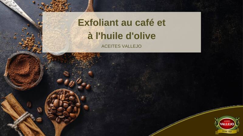 Exfoliant au café et à l'huile d'olive