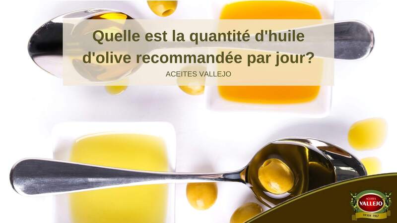 Quelle est la quantité d'huile d'olive recommandée par jour?