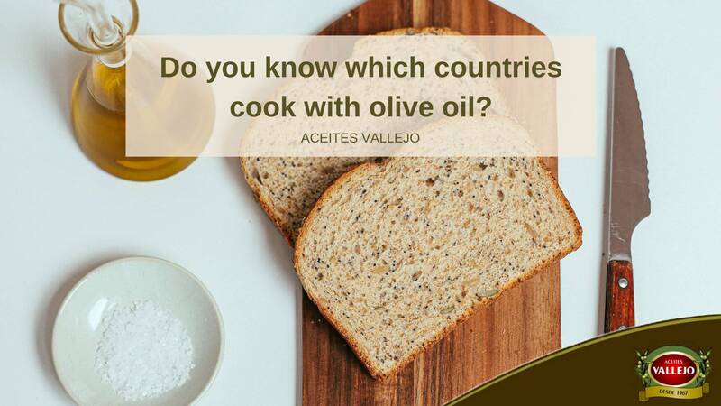 Do you know which countries cook with olive oil?